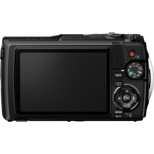 OM SYSTEM Tough TG-7 Digital Camera (Black) V110030BU000 B&H