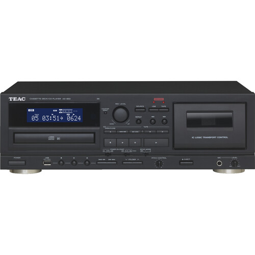 TEAC AD-850-SE CD & Cassette-player with USB