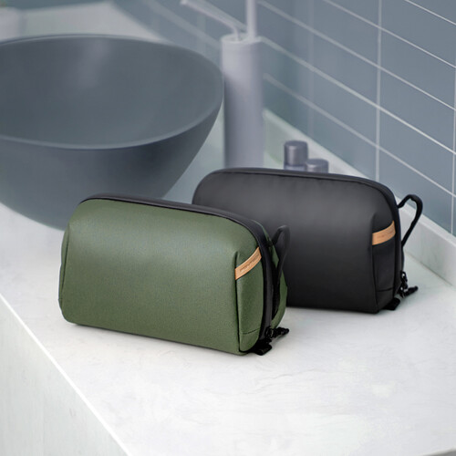 Toiletry Bag , Moss Green