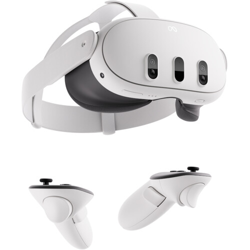 For Meta Oculus Quest 3 VR Headset LED RGB Elite Head Strap w