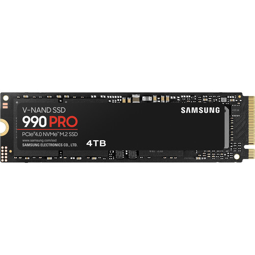 SAMSUNG - SOLID STATE DRIVES (SS SSD 4TB 990 PRO PCIE 4.0 X4 NVME 2.0 M.2  2280 : Electronics 