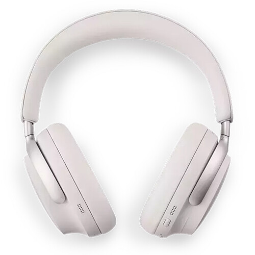 Bose QuietComfort Ultra Wireless Noise Canceling Over-Ear Headphones (White  Smoke)