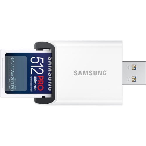 Samsung 512GB PRO Ultimate UHS-I SD Memory Card MB-SY512SB/AM