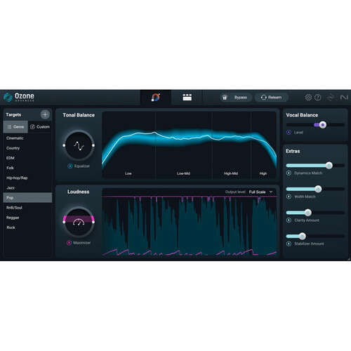 iZotope Ozone 11 Advanced Crossgrade from Music Production Suite 4-5 or  Ozone Advance 9-10