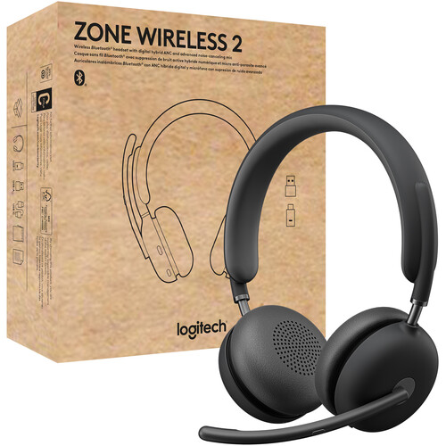 Logitech Zone Wireless 2 Headset - Off White