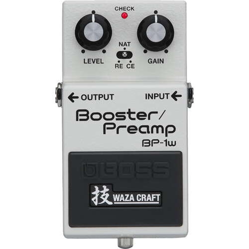 BOSS BP-1W Waza Booster and Preamp Pedal BP-1W B&H Photo Video