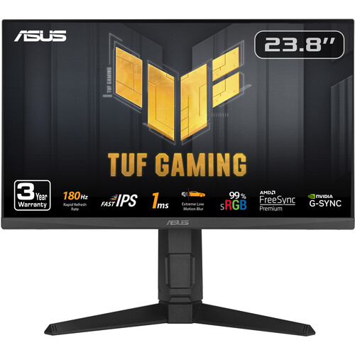 ASUS TUF Gaming 23.8 180 Hz Monitor VG249QL3A B&H Photo Video