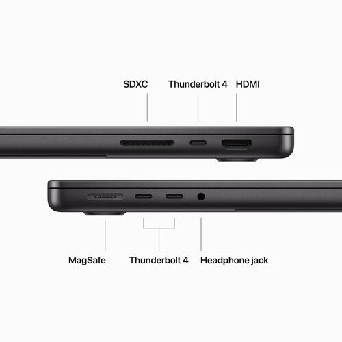 MacBook Pro 14 MRX73LL/A, MRX73ZP/A MRX43LL/A, MRX43ZP/A Space Black Silver price in Bangladesh | MC Solution BD