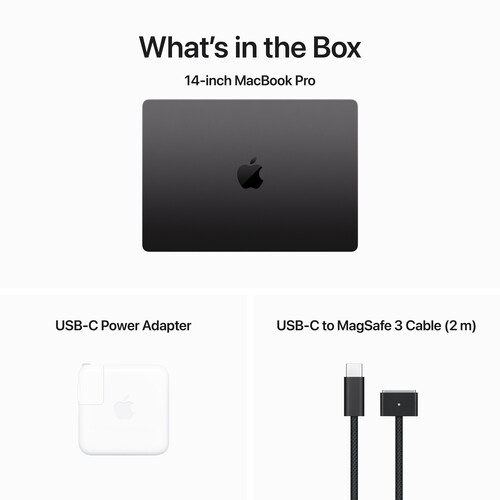 What's in the box? MacBook Pro 14 MRX73LL/A, MRX73ZP/A MRX43LL/A, MRX43ZP/A Space Black Silver price in Bangladesh | MC Solution BD