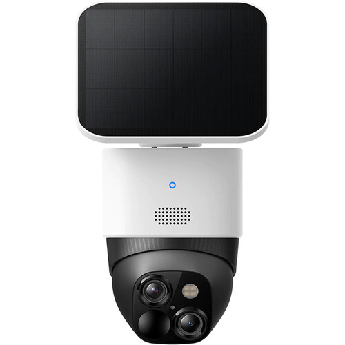 eufy Security S340 Outdoor Pan & Tilt Dual Camera T81701W1 B&H