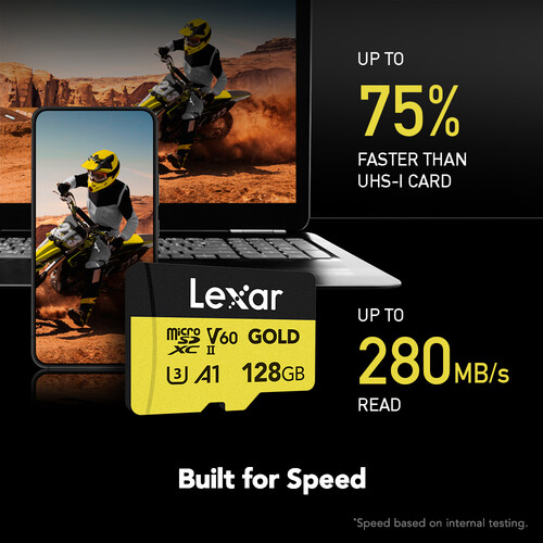 Lexar 128GB Professional GOLD - Maroc