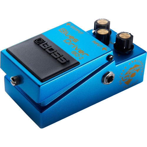 BOSS BD-2 50th Anniversary Limited-Edition Blues Driver Overdrive Pedal