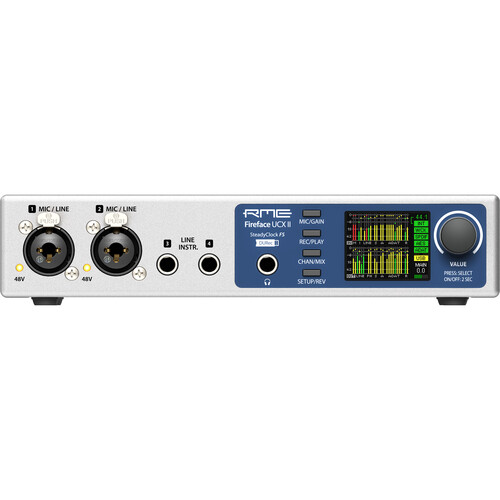 RME Fireface UCX II 40-Channel USB-B Audio/MIDI FF UCX II B&H