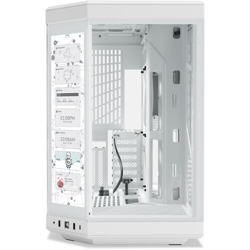 HYTE Y70 Touch Mid-Tower Case (White) CS-HYTE-Y70-WW-L B&H Photo