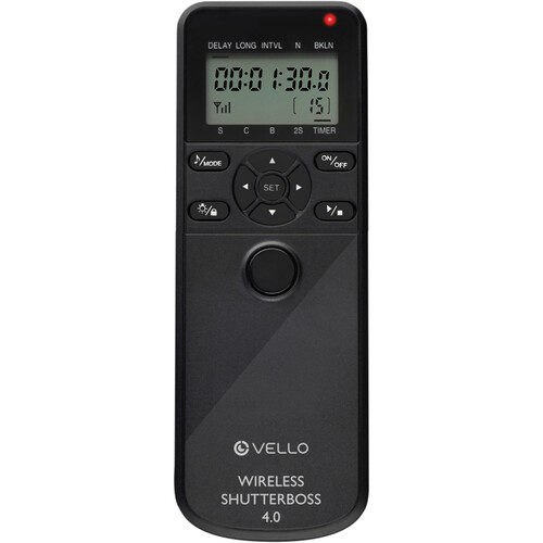 Vello RCW-4-N Wireless ShutterBoss 4.0 Remote Timer and Trigger