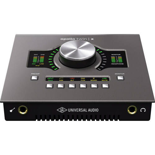 Universal Audio Apollo Twin USB High-Resolution USB Interface with Realtime  UAD DUO Processing