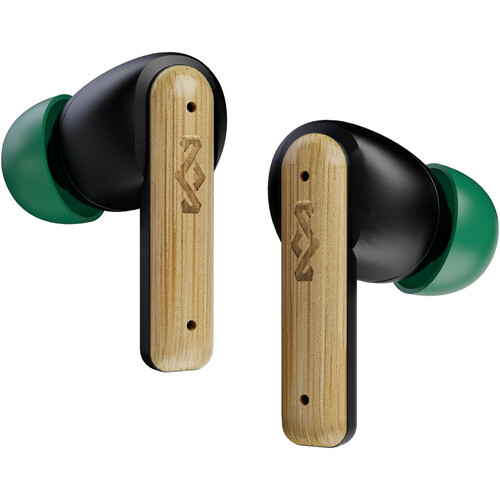 House of Marley Redemption 2 ANC Noise-Canceling True Wireless In-Ear  Headphones (Signature Black)