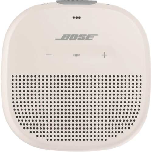 783342-0400 (White SoundLink Bose Smoke) Micro Bluetooth Speaker