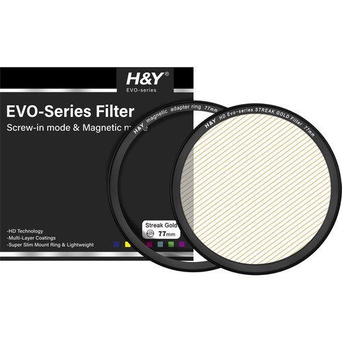 H&Y Filters HD EVO-Series Gold Streak Filter Set (82mm)