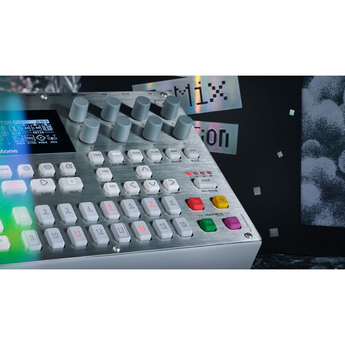 Elektron Digitone Eight-Voice Digital FM Synthesizer and Sequencer 25th  Anniversary Edition (Silver)