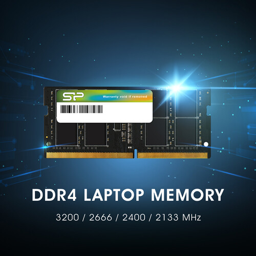 Silicon Power 64GB Laptop DDR4 3200 MHz SU064GBSFU320X22BH B&H