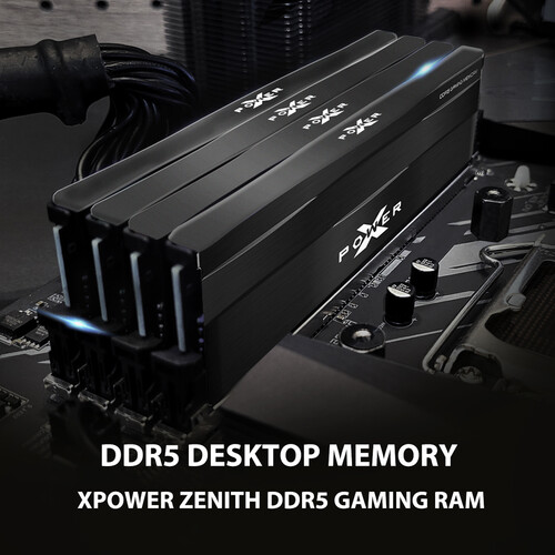 Silicon Power 32GB Zenith 6000 MHz DDR5 Desktop SP032GXLWU60AFDE