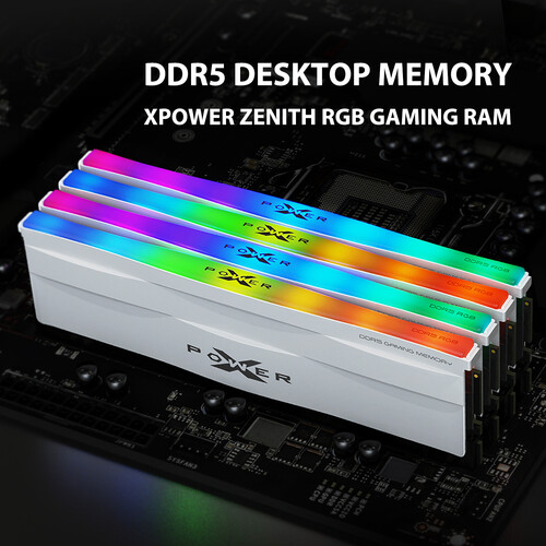 Silicon Power 64GB Zenith RGB 6000 MHz DDR5 SU064GXLWU60AFDHBH