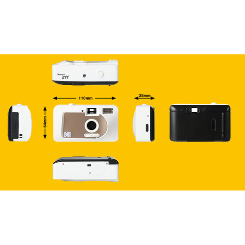 Kodak S-88 Film Camera (Linen White)