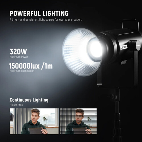 Neewer CB300B Bi-Color LED Monolight 66603804 B&H Photo Video