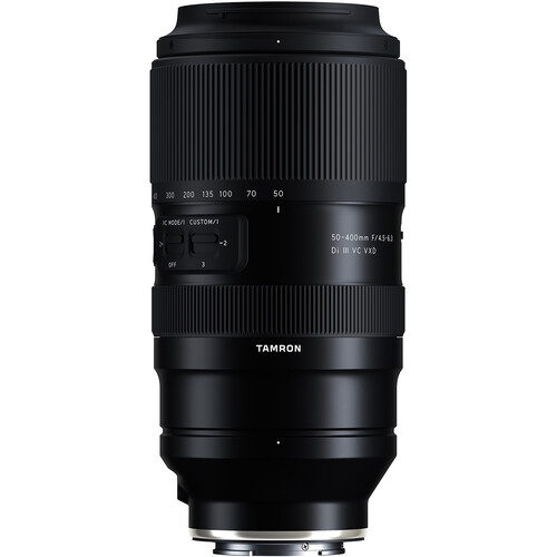 Tamron 50-400mm f/4.5-6.3 Di III VC VXD Lens for Sony E A067 B&H