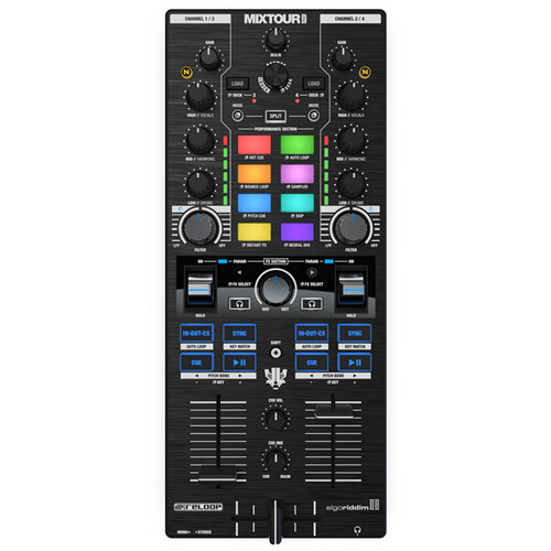 Reloop Mixtour Pro Portable 4-Deck DJ Controller for djay Pro