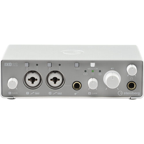 Steinberg IXO22 USB-C Audio Interface (White) IXO22 W B&H Photo