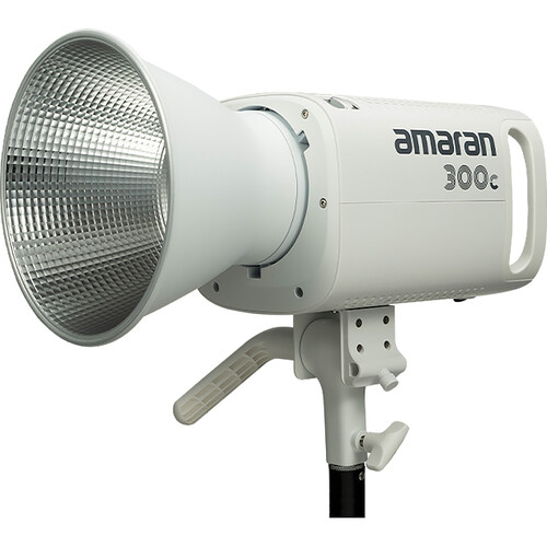 Aputure Amaran 300C 300W RGBWW LED White Bowens Mount Video Light,CRI/TLCI  95+,26580 lux / 1m with Hyper Reflector,2500-7500K,Silent Active Cooling
