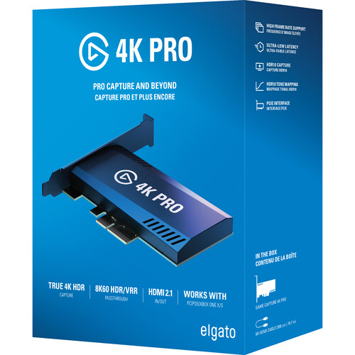 Elgato shops Game Capture 4K60 Pro