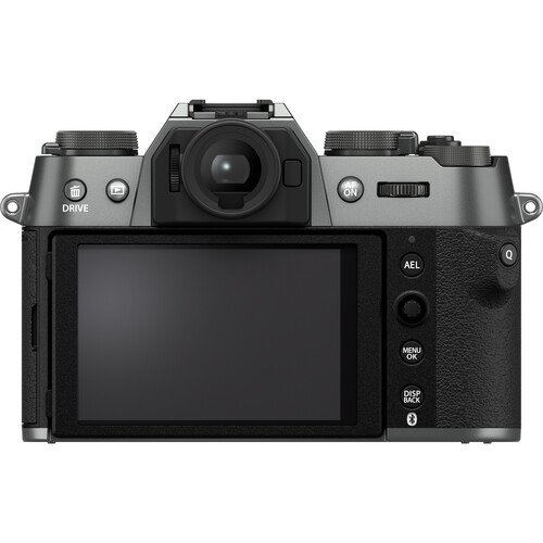 FUJIFILM X-T50 Mirrorless Camera with 15-45mm f/3.5-5.6 Lens (Charcoal  Silver)