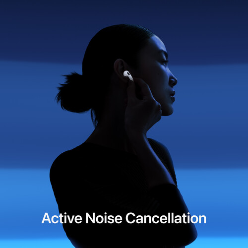 Apple AirPods Noise-Canceling Earbuds with USB-C Charging Case (4th Generation)