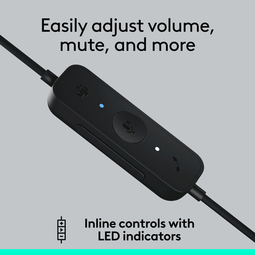 Logitech H570e Wired USB-C Mono Headset (Microsoft Teams) — фото 4