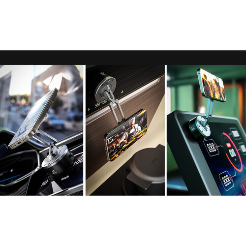 Leofoto Magnetic Phone Mount with Electric Suction Cup