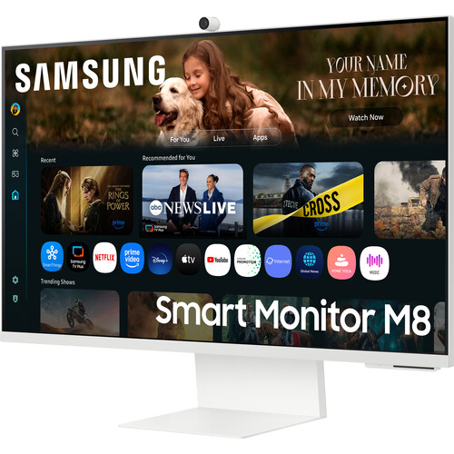 Samsung M8 M80F 32″ 4K HDR Smart Monitor with Webcam  9.99