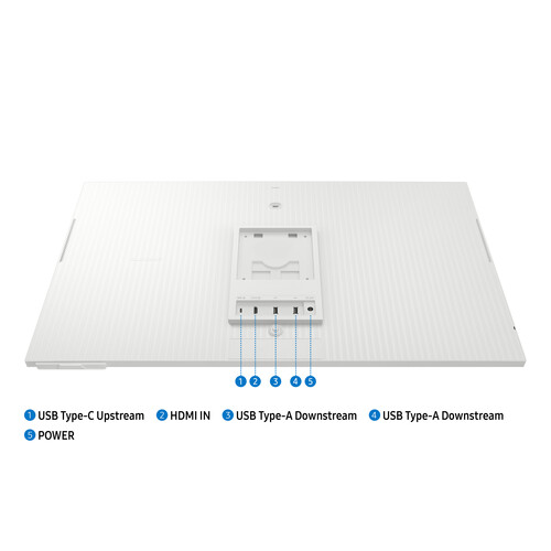 Samsung M8 M80F 32" 4K HDR Smart Monitor with Webcam (Warm White) — фото 4