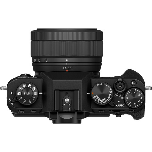 FUJIFILM X-T30 III Mirrorless Camera with 13-33mm f/3.5-6.3 Lens (Black)