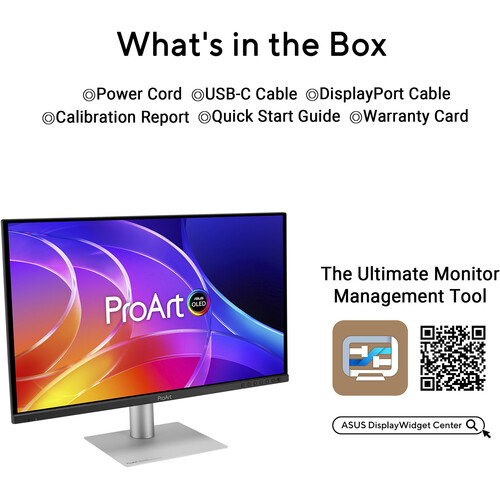 ASUS ProArt Display Oled PA279CDV 26.5" 4K HDR 120 Hz Monitor — фото 5