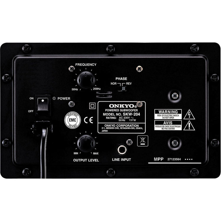 onkyo active subwoofer
