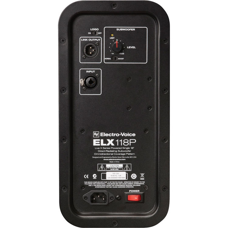 ev live x 18 powered sub