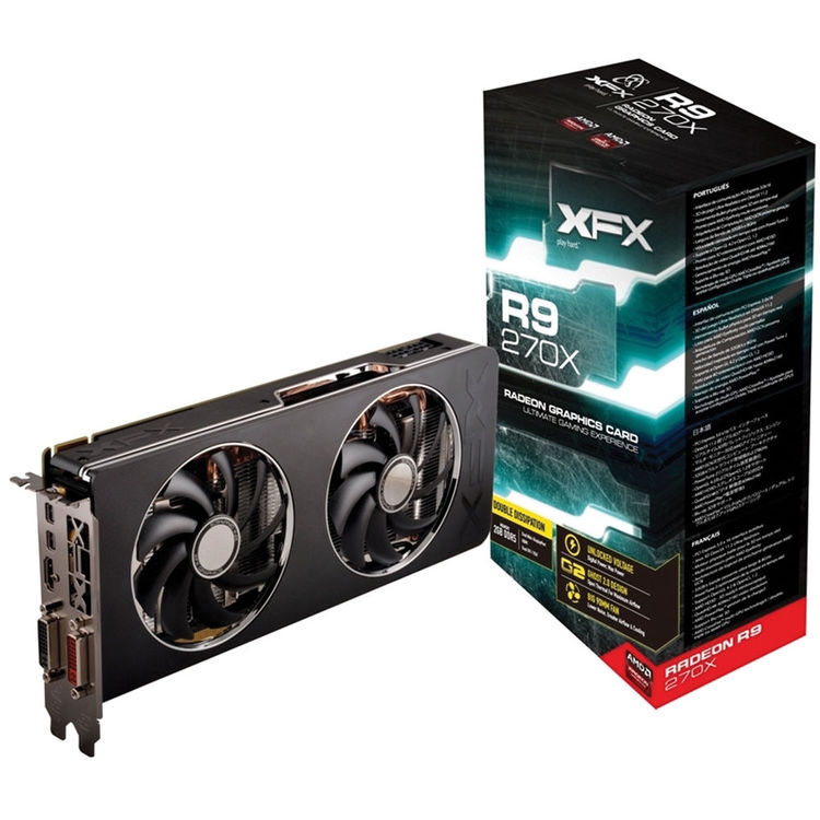 Xfx Radeon R9 270x Graphics Card 1000 Mhz R9 270x Cdfc B H