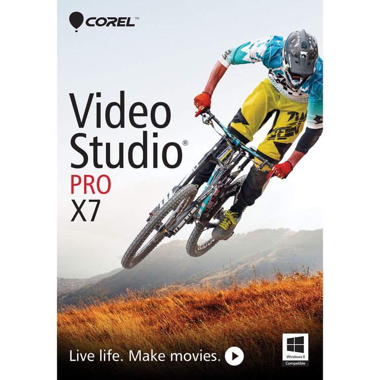 Corel Videostudio Pro X7 Video Editing Software Esdvsprx7mlam