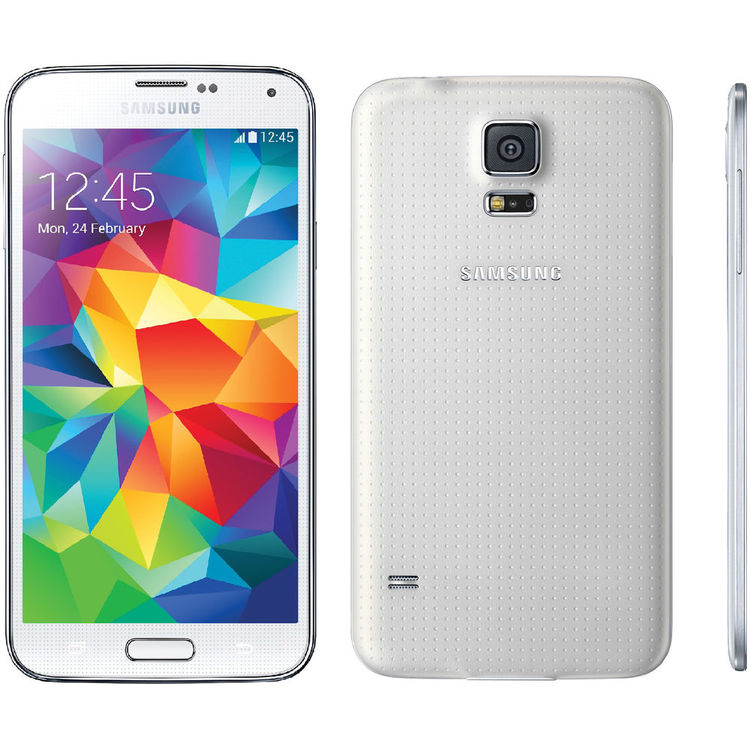 Samsung Galaxy S5 Sm G900f 16gb Smartphone Sm G900f White B H