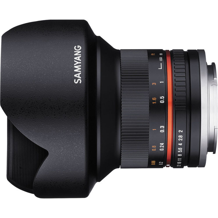 Samyang 12mm F 2 0 Ncs Cs Lens For Sony E Mount Sy12m E Bk B H