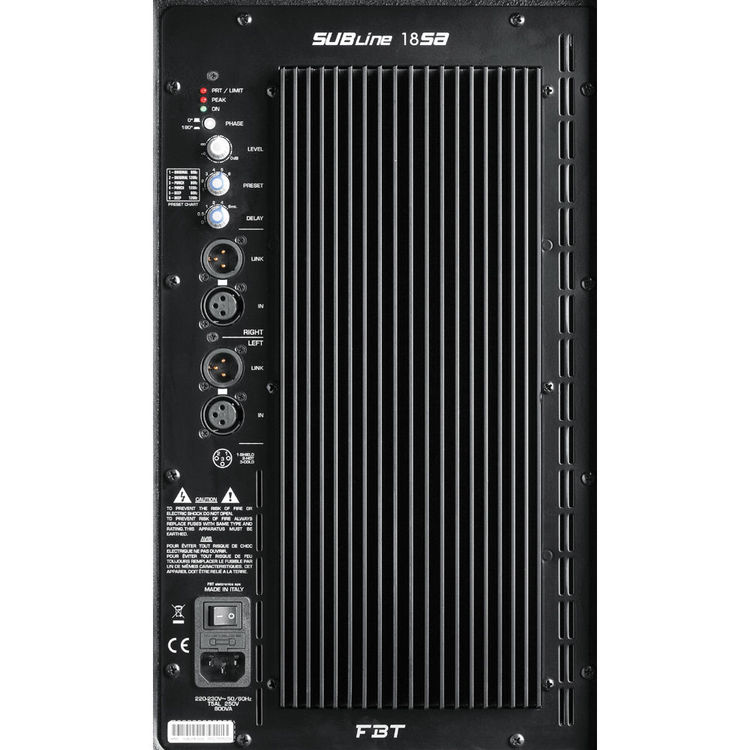 fbt subwoofer 18