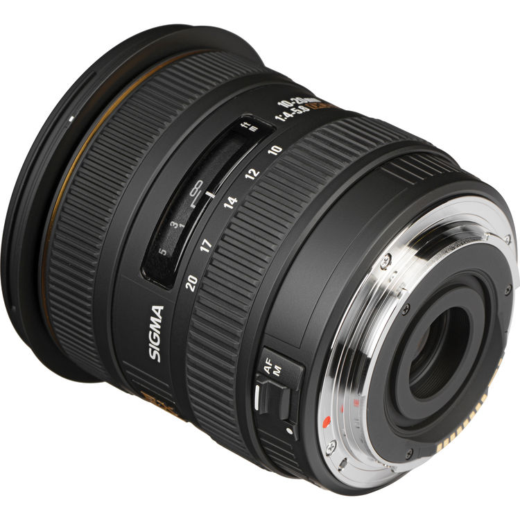 Sigma 10 mm F 4 5 6 Ex Dc Hsm Lens For Canon Ef Mount B H